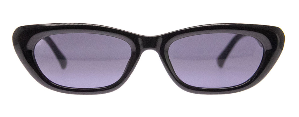 Small Cat Eye in Black Sunglasses