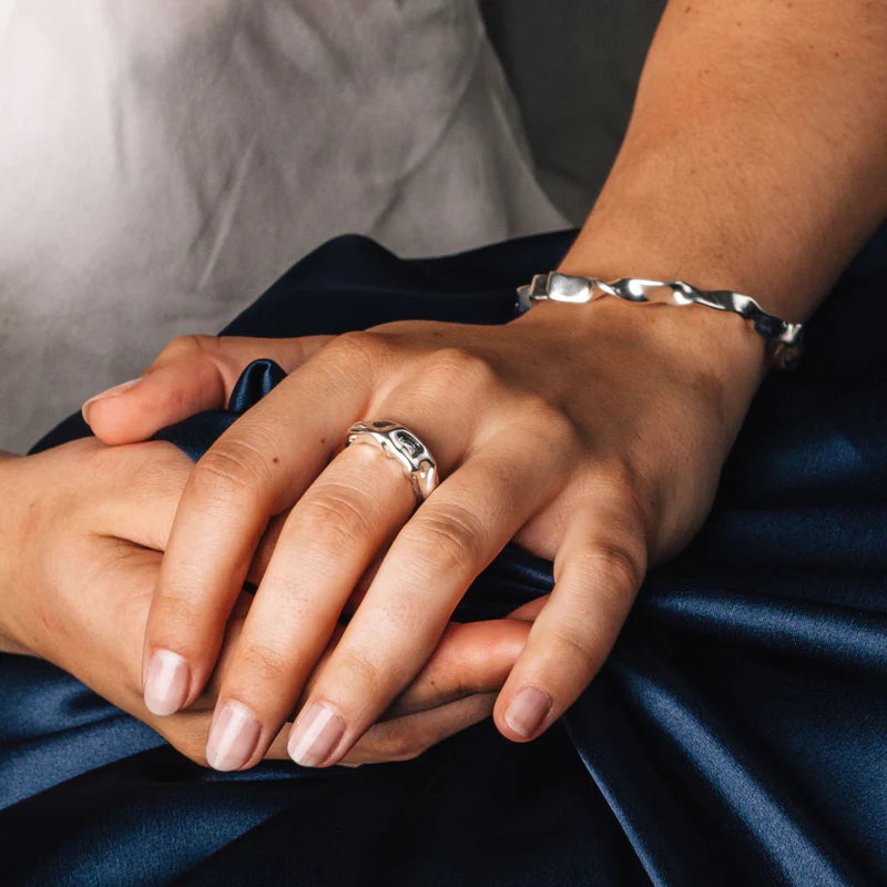 Crisp Ring in Silver