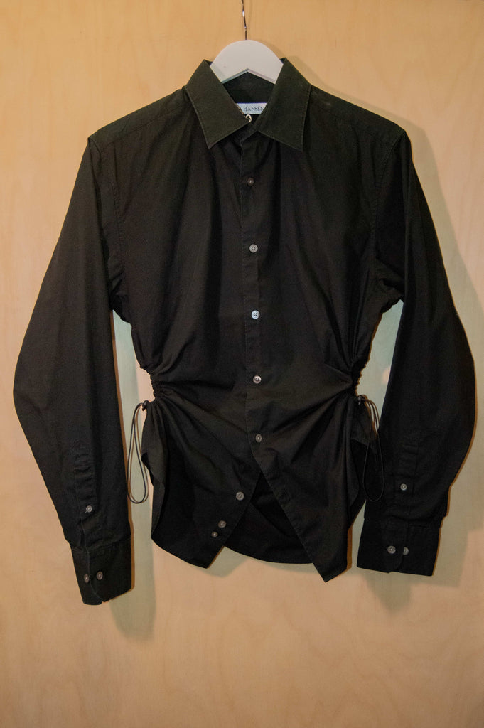 Bungee Shirt in Solid Black M/L