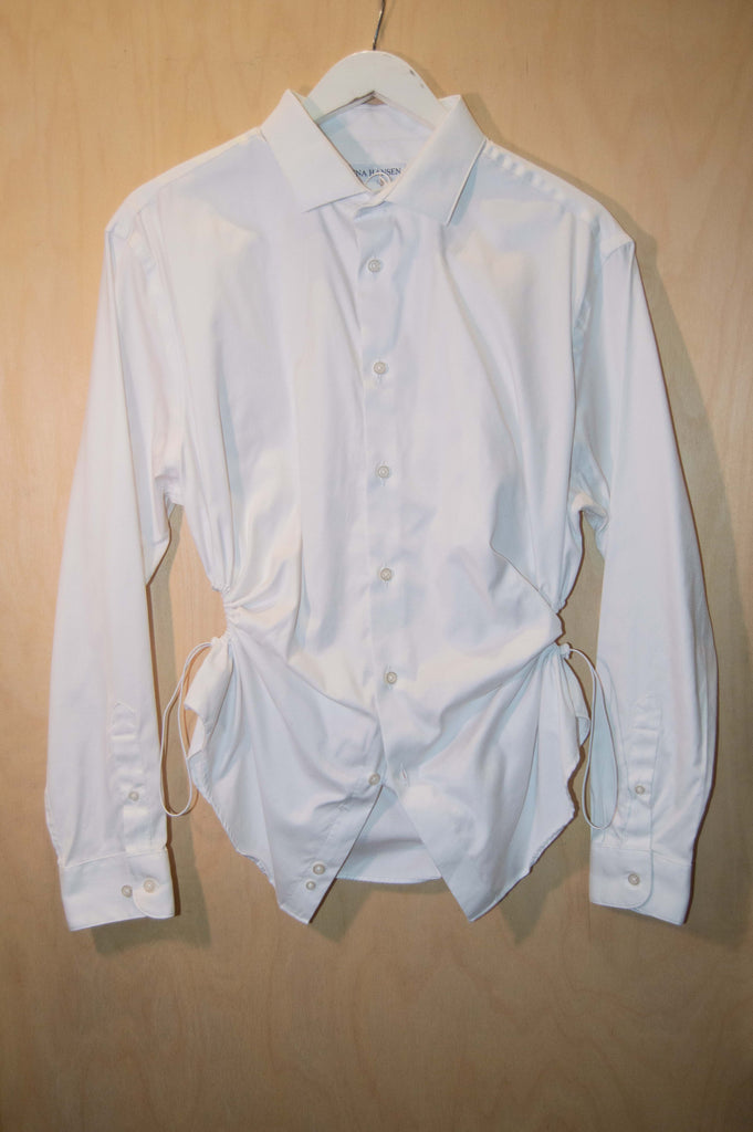 Bungee Shirt in Solid White L