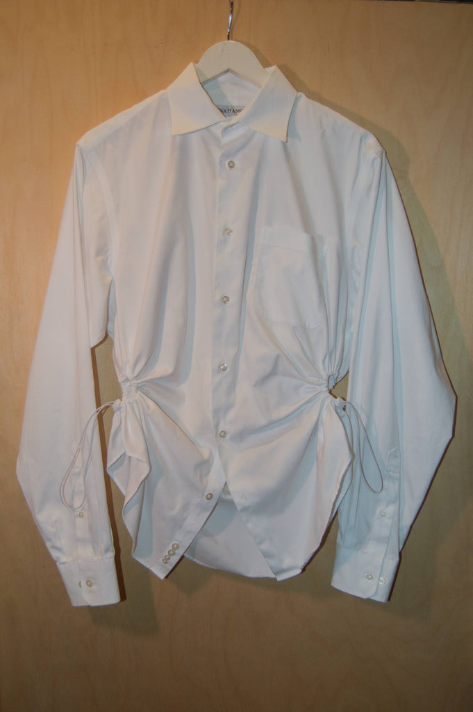 Bungee Shirt in Solid White M/L