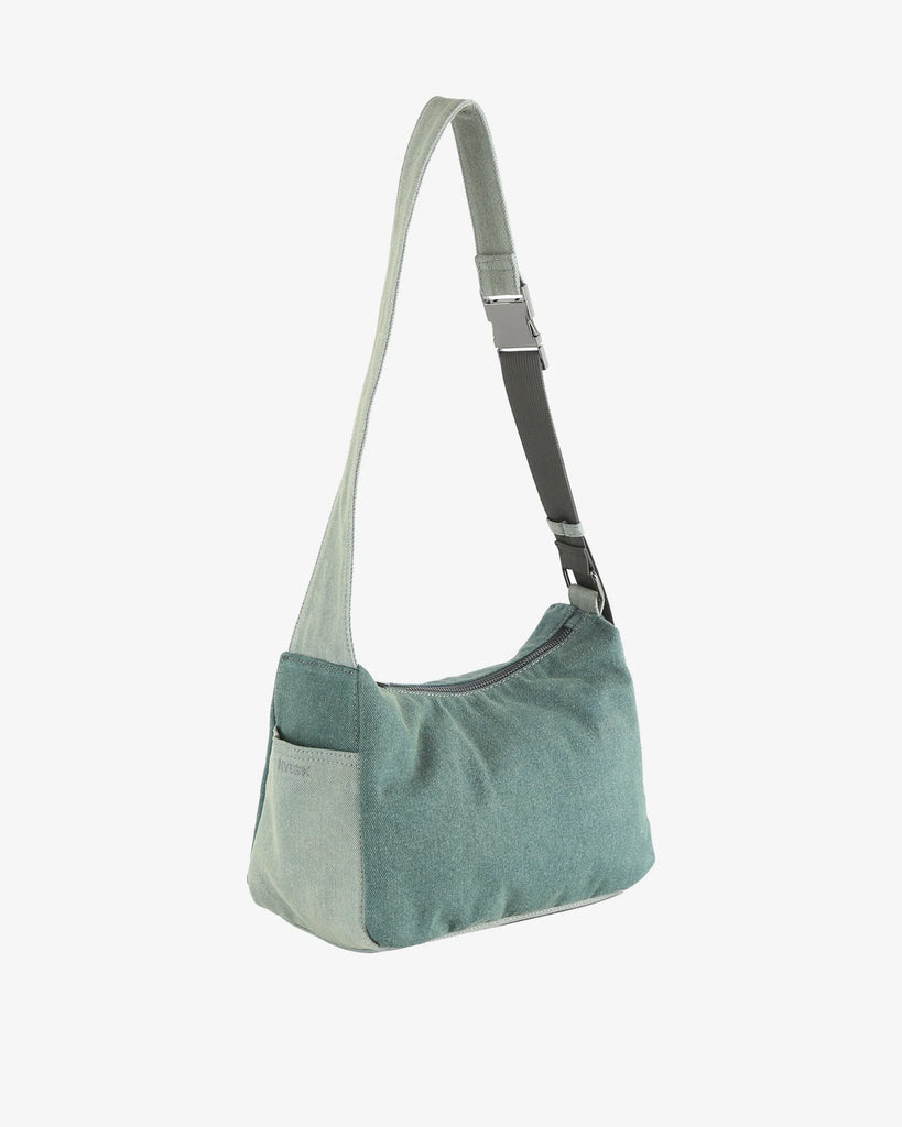 Tracy Denim Bag in Teal Tones