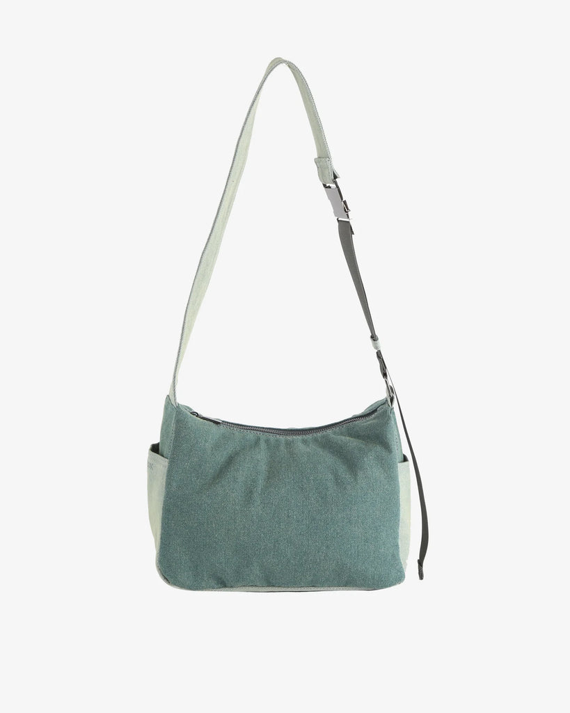 Tracy Denim Bag in Teal Tones