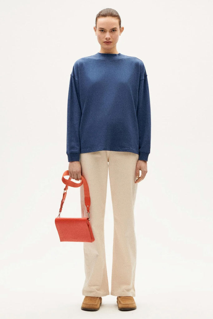 Freire Hemp Long Sleeve in Dark Heritage Blue