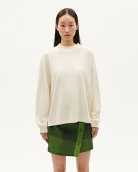 Freire Hemp Long Sleeve in Snow White