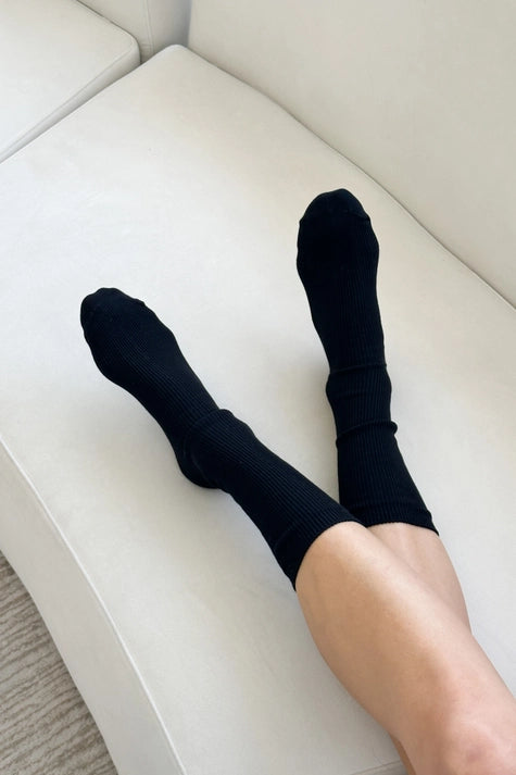 Trouser Socks in Black