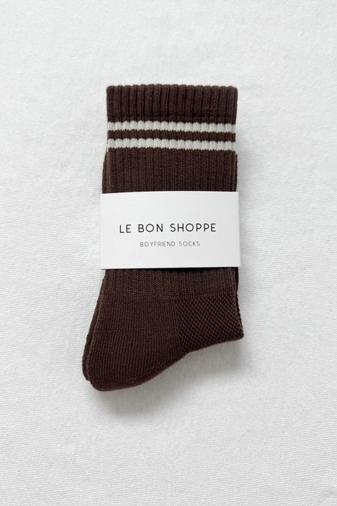 Striped Socks in Wood