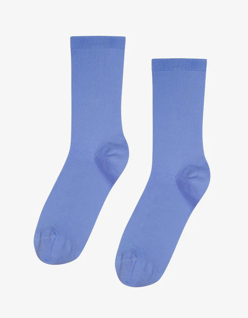 Classic Organic Socks in Sky Blue