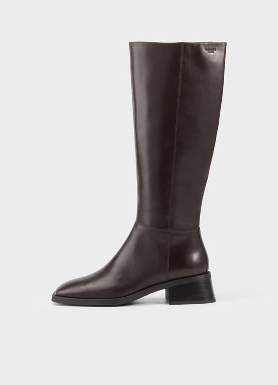 Blanca Tall Boots in Dark Brown