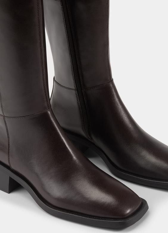 Blanca Tall Boots in Dark Brown