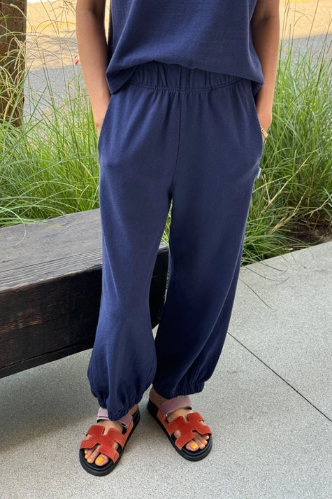 Balloon Pants in Midnight Blue