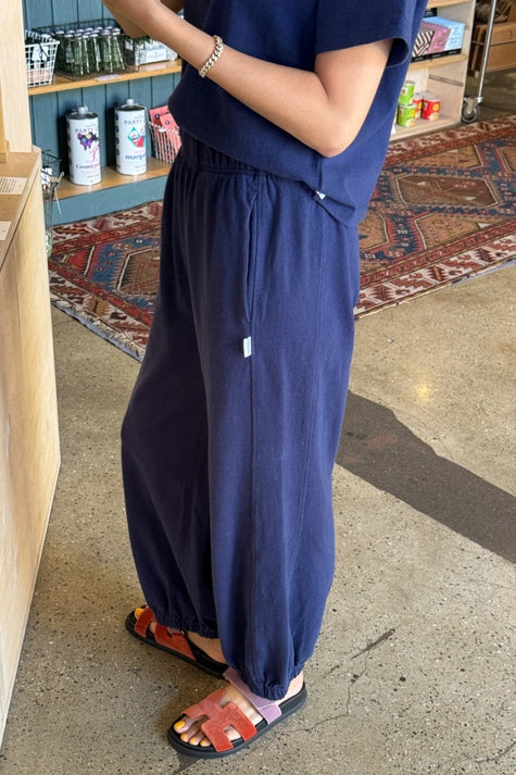 Balloon Pants in Midnight Blue
