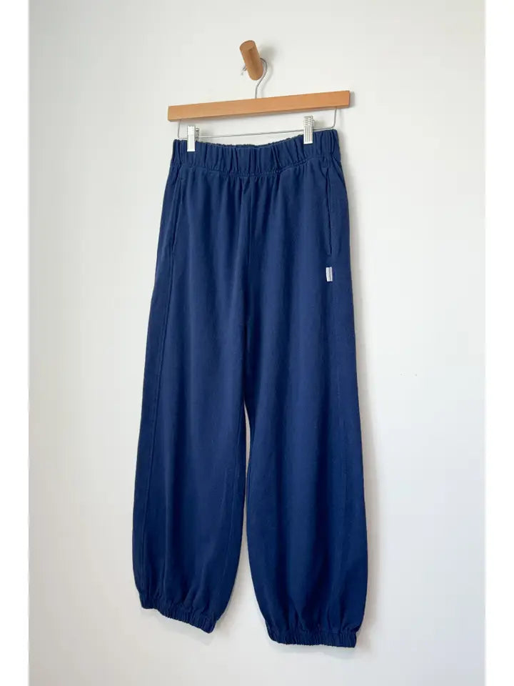 Balloon Pants in Midnight Blue