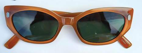 Empire Cat Eye Sunglasses in Brown