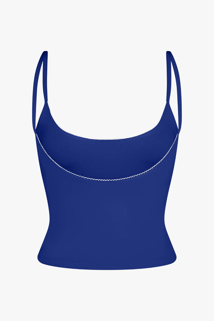 Scoop Back Cami in Cobalt