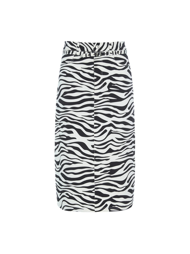 Ozzy Skirt in Zebra