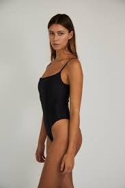 Paulina One Piece Swimsuit in Black