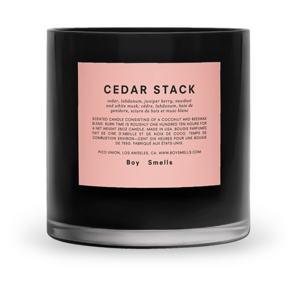 28 oz. Cedar Stack Magnum Size Candle