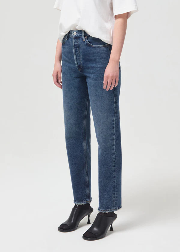 AGOLDE Pinch Waist Jeans in Range Blue
