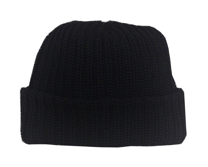 Black Toque Hat