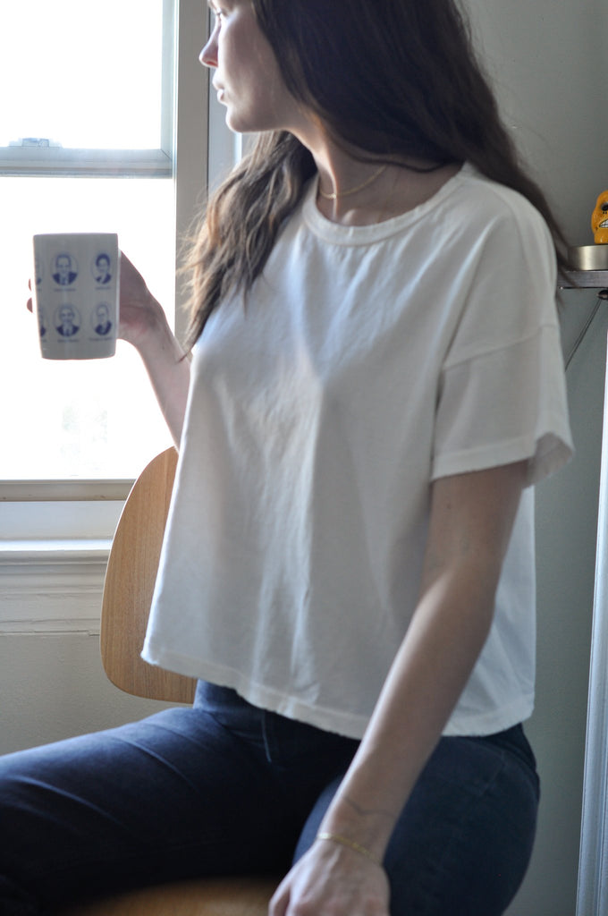 Fille Tee in White