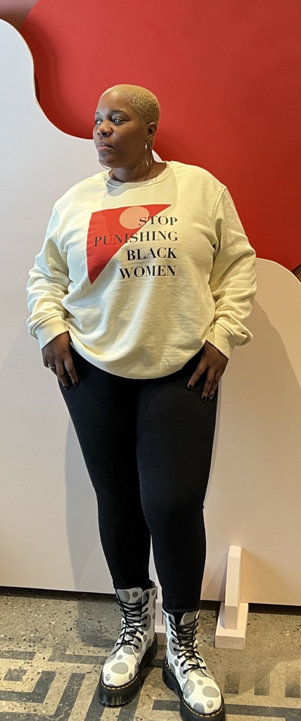 Stop Punishing Black Women Crewneck Sweatshirt
